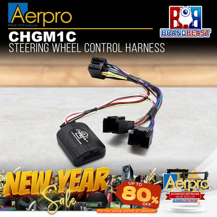 Aerpro CHGM1C Steering Wheel Control Harness to Suit Holden