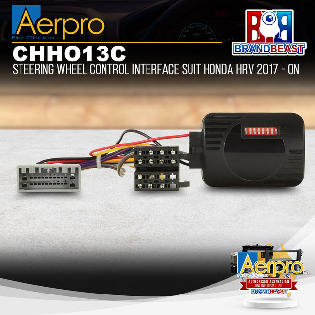 Aerpro CHHO13C Steering Wheel Control Interface Suit Honda HRV 2017 - 2021