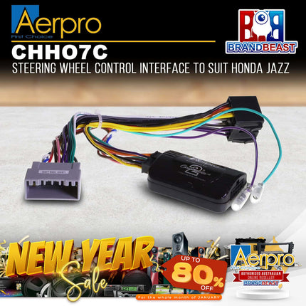 Aerpro CHHO7C Steering Wheel Control to Suit Honda Jazz (Fit) 2014- GF