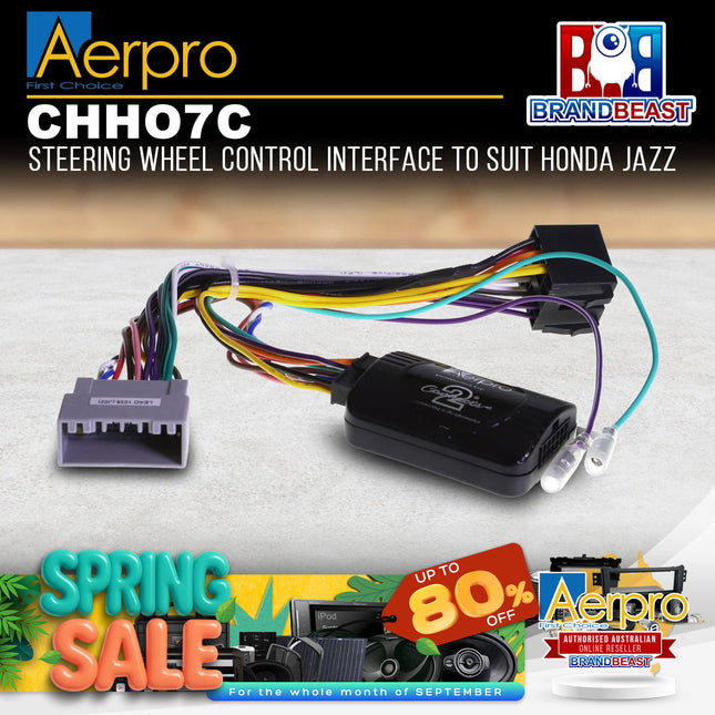 Aerpro CHHO7C Steering Wheel Control to Suit Honda Jazz (Fit) 2014- GF