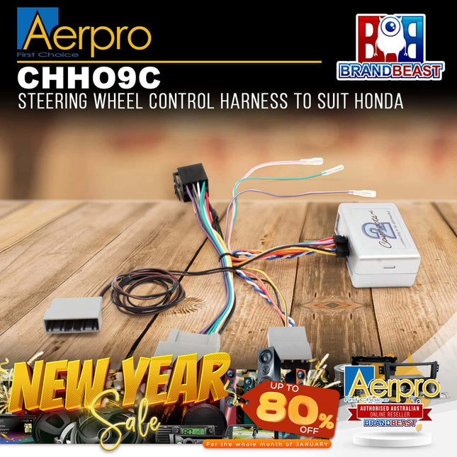 Aerpro CHHO9C Steering Wheel Control Interface Suit Honda Various Models