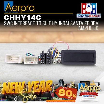 Aerpro CHHY14C Steering Wheel Control Interface to Suit Hyundai Santa Fe