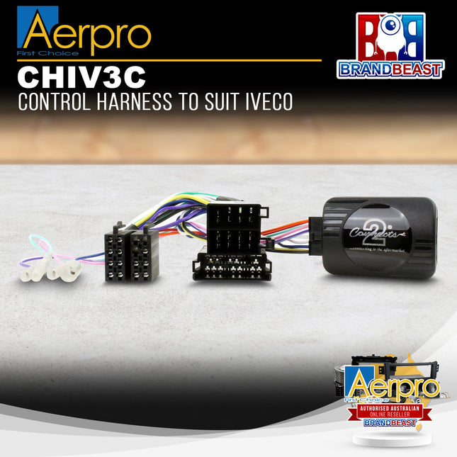 Aerpro CHIV3C Steering Wheel Control Harness to Suit Iveco Daily 2014-2017