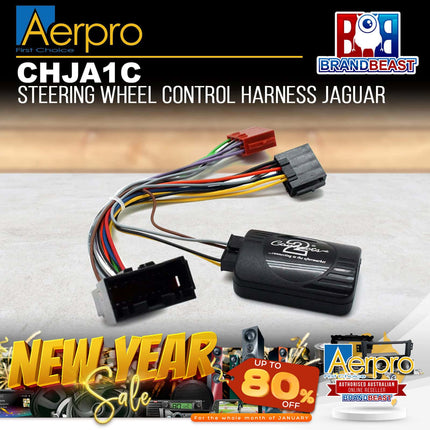 Aerpro CHJA1C Steering Wheel Control Harness to Suit Jaguar