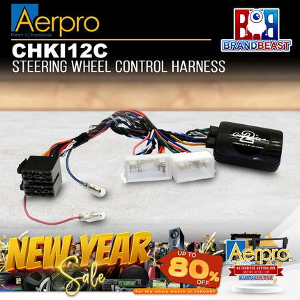 Aerpro CHKI12C Steering Wheel Control Harness