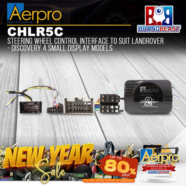 Aerpro CHLR5C Steering Wheel Control Interface to Suit Landrover - Discovery