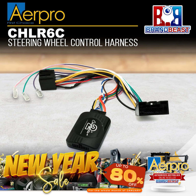 Aerpro CHLR6C Steering Wheel Control Harness Suit Landrover Freelander/Discovery