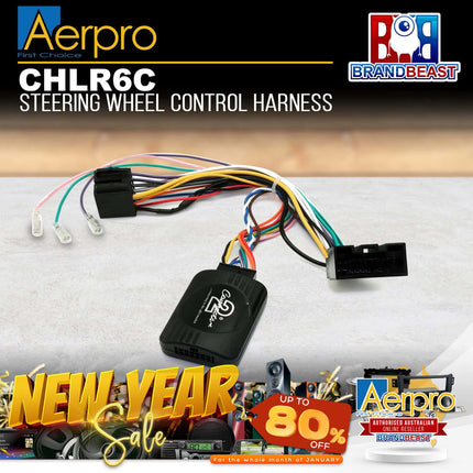 Aerpro CHLR6C Steering Wheel Control Harness Suit Landrover Freelander/Discovery