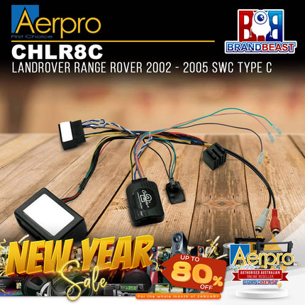 Aerpro CHLR8C Steering Wheel Control Interface to Suit Landrover Range Rover