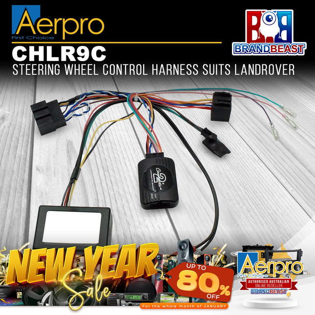 Aerpro CHLR9C Steering Wheel Control Harness Suits Landrover