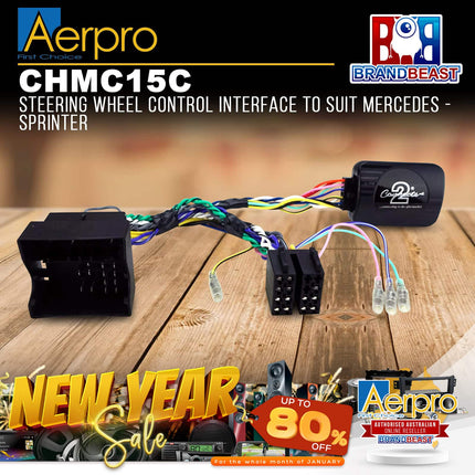 Aerpro CHMC15C Steering Wheel Control Interface to Suit Mercedes - Sprinter