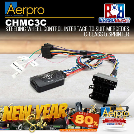 Aerpro CHMC3C Steering Wheel Control Harness Suit Mercedes C-Class/Sprinter