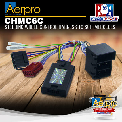 Aerpro CHMC6C Steering Wheel Control Harness Suit Mercedes C-Class/CLK