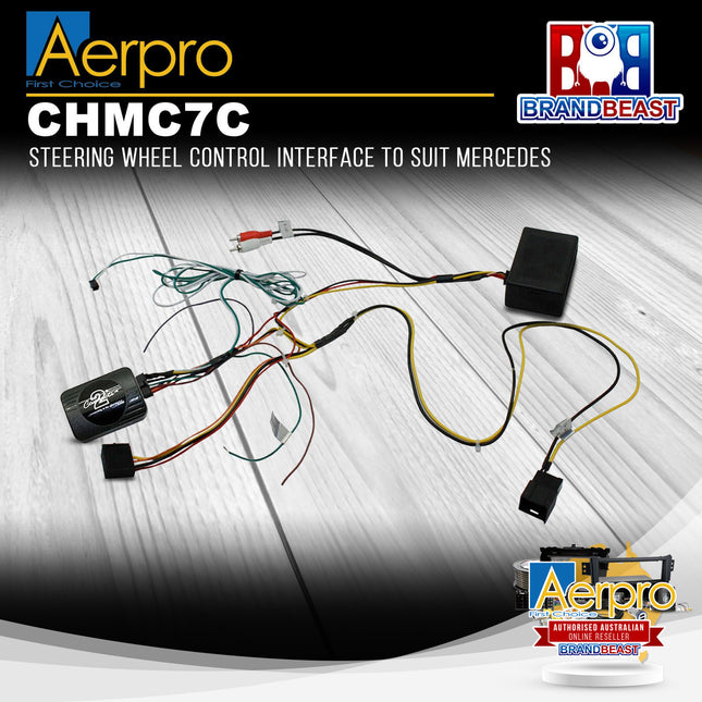 Aerpro CHMC7C Steering Wheel Control Harness Suit Mercedes E-Class SLK/CLS