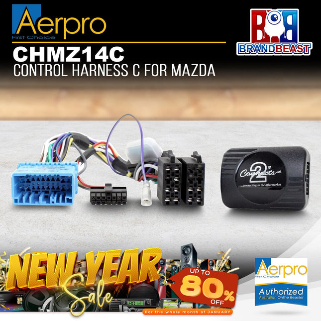 Aerpro CHMZ14C Steering Wheel Control Interface Suit Mazda BT50