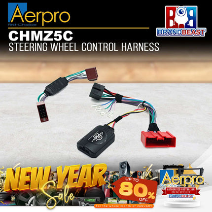 Aerpro CHMZ5C Steering Wheel Control Interface Suit Mazda MX5 - Bose Amplified