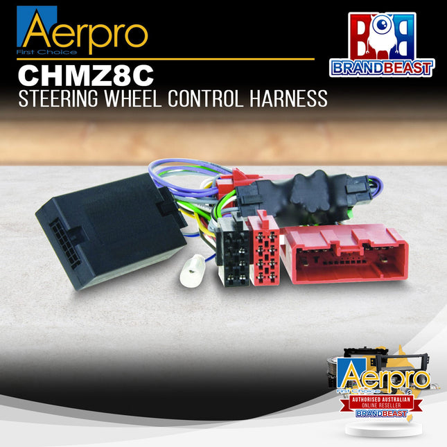 Aerpro CHMZ8C Steering Wheel Control Harness Suit Mazda 3/Mazda 6 Bose Amplified