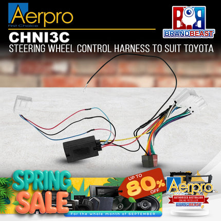 Aerpro CHNI3C Steering Wheel Control Harness Suit Nissan 10 /6 Pin Plugs