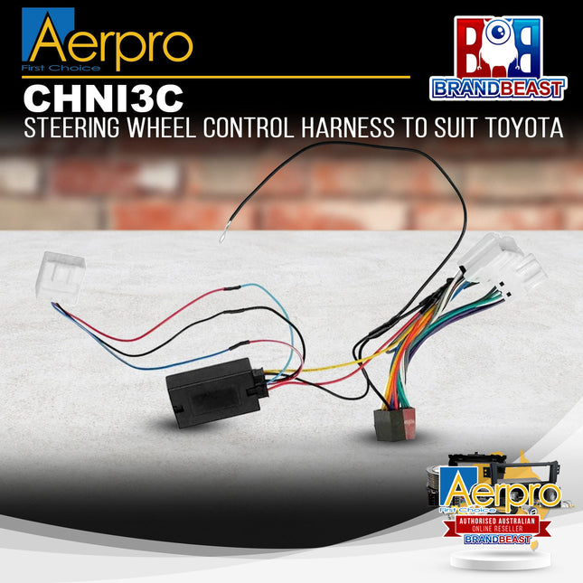 Aerpro CHNI3C Steering Wheel Control Harness Suit Nissan 10 /6 Pin Plugs