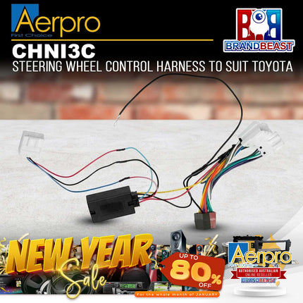 Aerpro CHNI3C Steering Wheel Control Harness Suit Nissan 10 /6 Pin Plugs