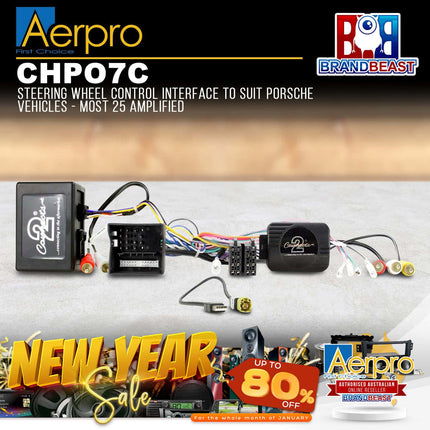 Aerpro CHPO7C Steering Wheel Control Interface to Suit Porsche Vehicles