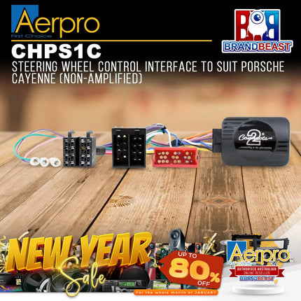 Aerpro CHPS1C Steering Wheel Control Interface Suit Porsche Cayenne