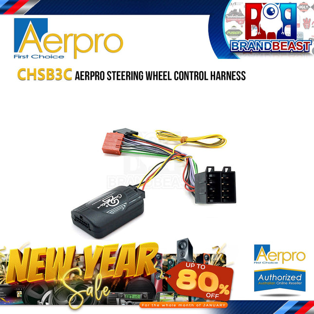 Aerpro CHSB3C Steering Wheel Control Harness Suit Saab 9-3/9-5