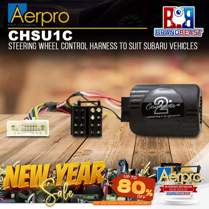 Aerpro CHSU1C Steering Wheel Control Interface Suit Subaru Various Models