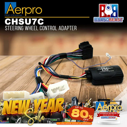 Aerpro CHSU7C Steering Wheel Control Interface Suit Subaru Various Models