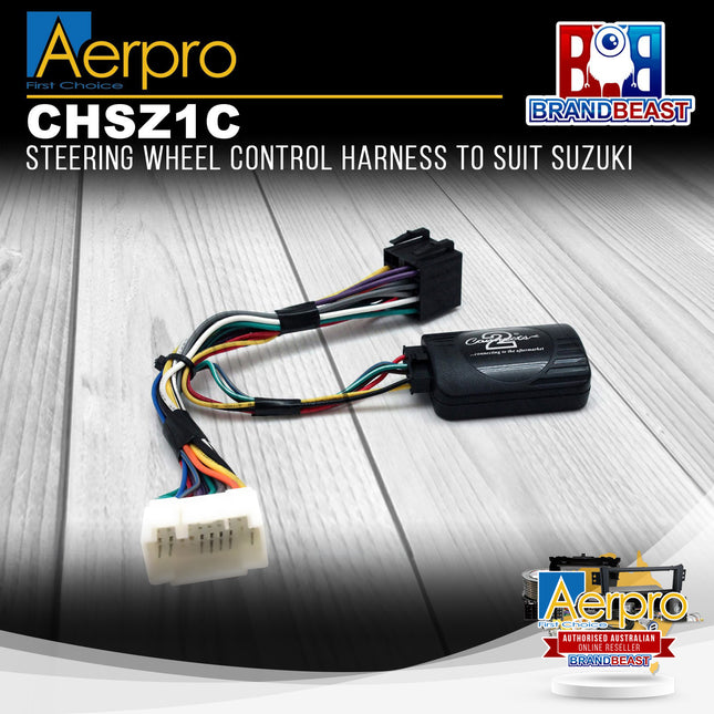 Aerpro CHSZ1C Steering Wheel Control Harness to Suit Suzuki