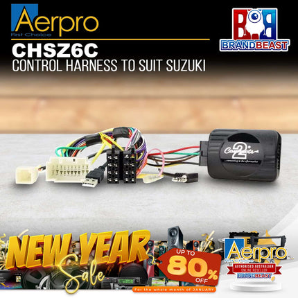 Aerpro CHSZ6C Steering Wheel Control Interface Suit Suzuki Various Models