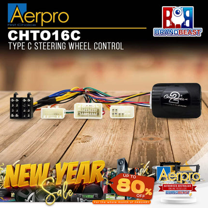 Aerpro CHTO16C Type C Steering Wheel Control