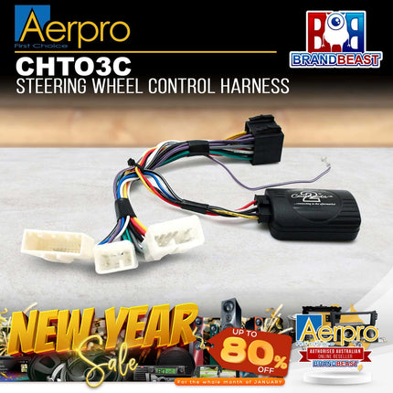 Aerpro CHTO3C Steering Wheel Control Interface Suit Toyota Various Models