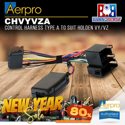 Aerpro CHVYVZA Control Harness Type A to Suit Holden VY/VZ