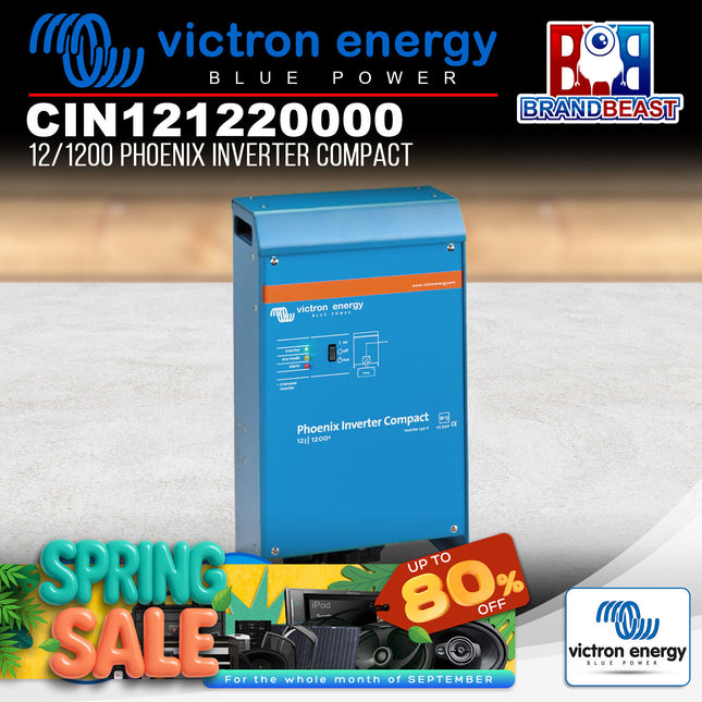 Victron Energy CIN121220000 12/1200 Phoenix Inverter Compact