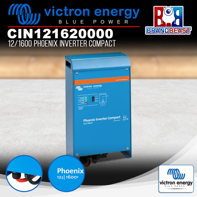 Victron Energy CIN121620000 12/1600 Phoenix Inverter Compact