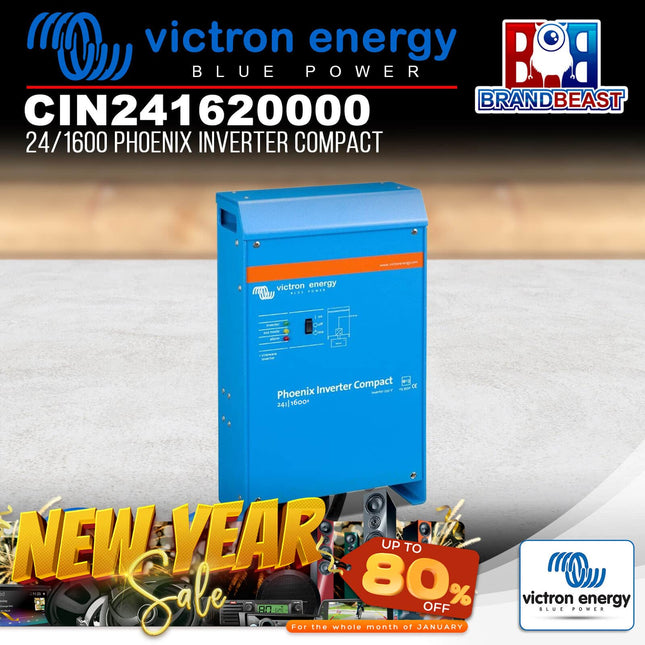 Victron Energy CIN241620000 24/1600 Phoenix Inverter Compact