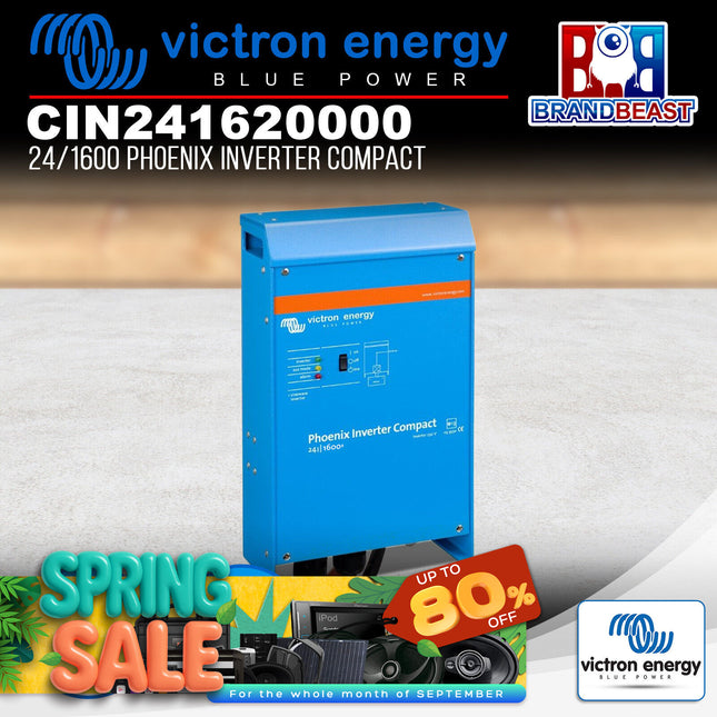 Victron Energy CIN241620000 24/1600 Phoenix Inverter Compact