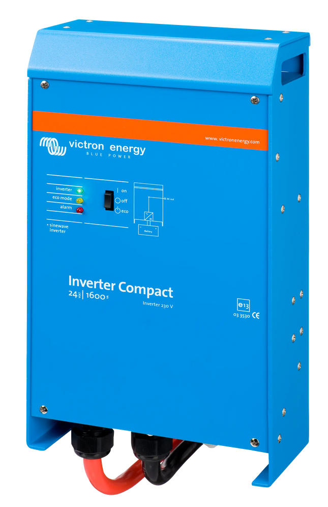 Victron Energy CIN242160000 Inverter Compact 24/1600 230V VE.Bus Reliable Off-Grid & Backup Power Solution