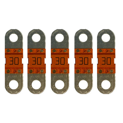 Victron Energy CIP134030020 30A MIDI Fuse 58V M6 Connection 5-Pack