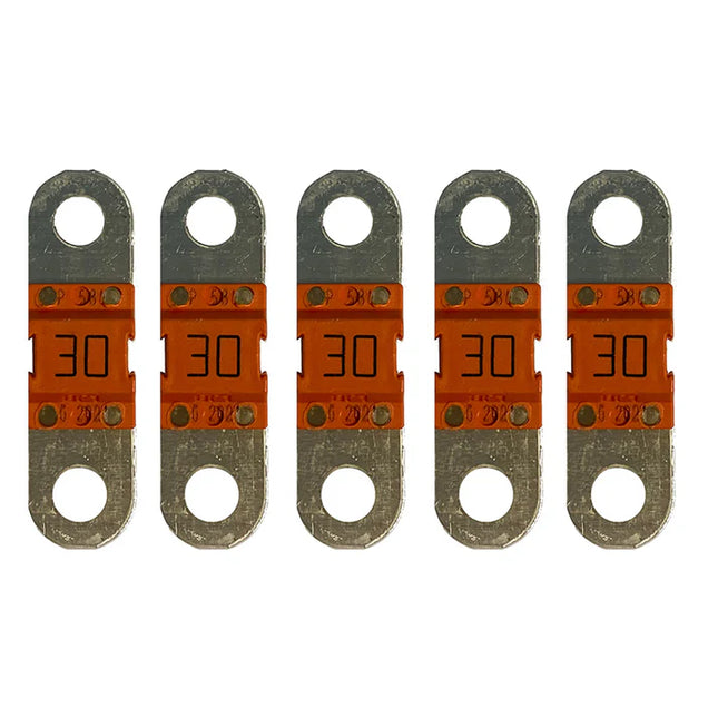 Victron Energy CIP134030020 30A MIDI Fuse 58V M6 Connection 5-Pack