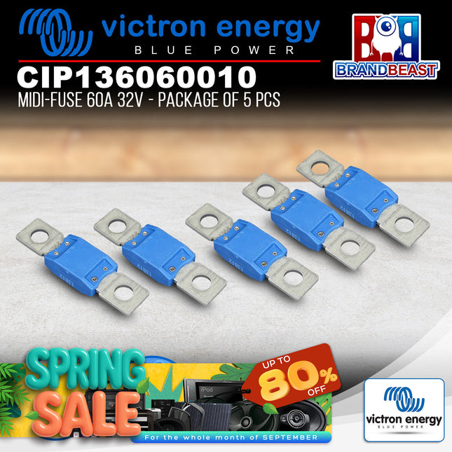 Victron Energy CIP136060010 MIDI-Fuse 60A 32V - 5 Pcs.