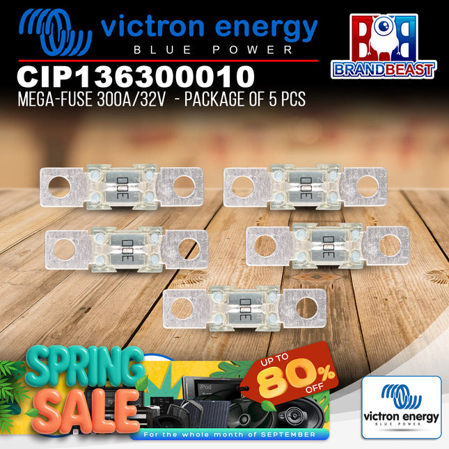 Victron Energy CIP136300010 MEGA-fuse 300A/32V - Package of 5 Pcs