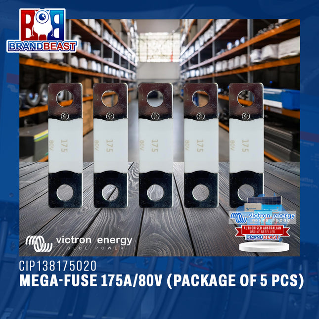 Victron Energy CIP138175020 MEGA-Fuse 175A/80V (Package of 5 pcs)