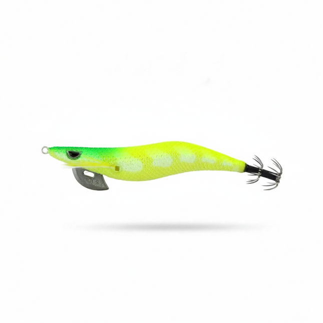 Clicks CLICKS30-IM14RT - 3.0 Squid Lure Gento Lemon With Rattle