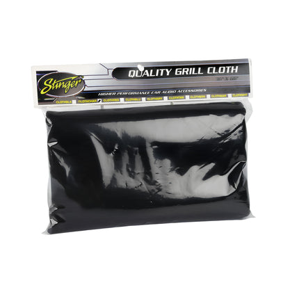 Stinger CLOTHCHARC 66"x36" Charcoal Speaker Grill Cloth