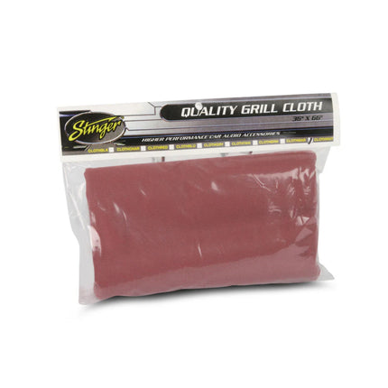 Stinger CLOTHMAR 66"x36" Maroon Speaker Grill Cloth