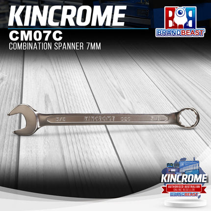 KINCROME CM07C Combination Spanner 7mm