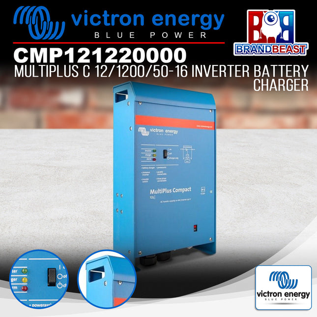 Victron Energy CMP121220000 MultiPlus C 12/1200/50-16 Inverter Battery Charger