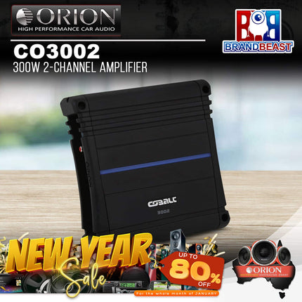 Orion CO3002 300W 2-Channel Amplifier